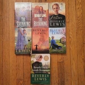Beverly Lewis 9 Book Lot Amish Romance Shunning Thorn Guardian Bridesmaid  Gift